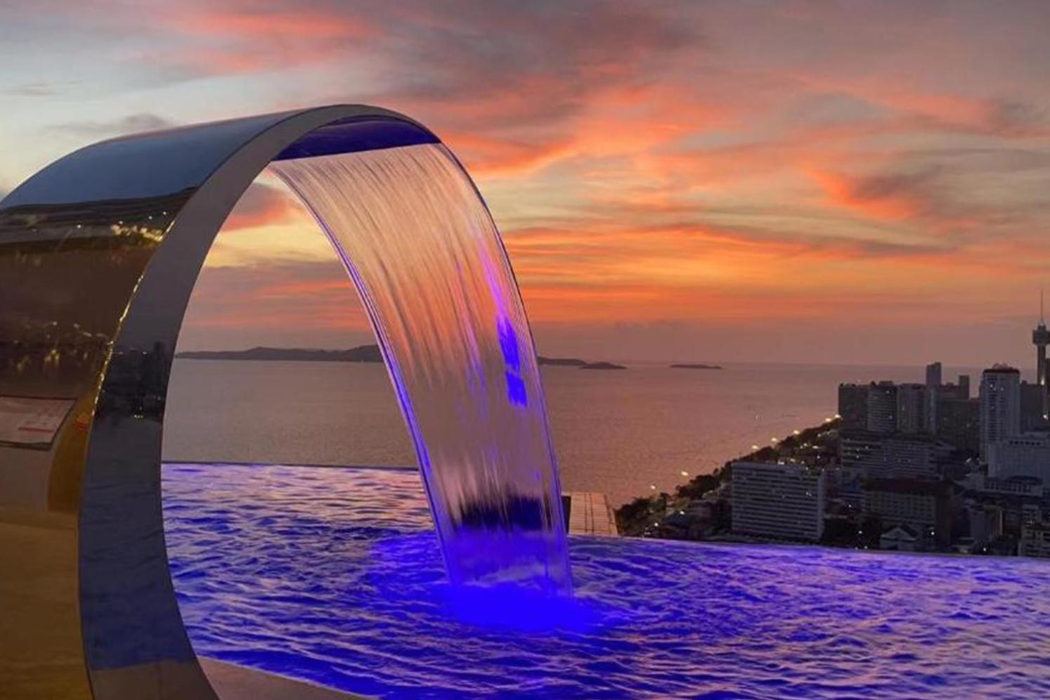 The Astra Sky River Apartment หาดจอมเทียน ภายนอก รูปภาพ
