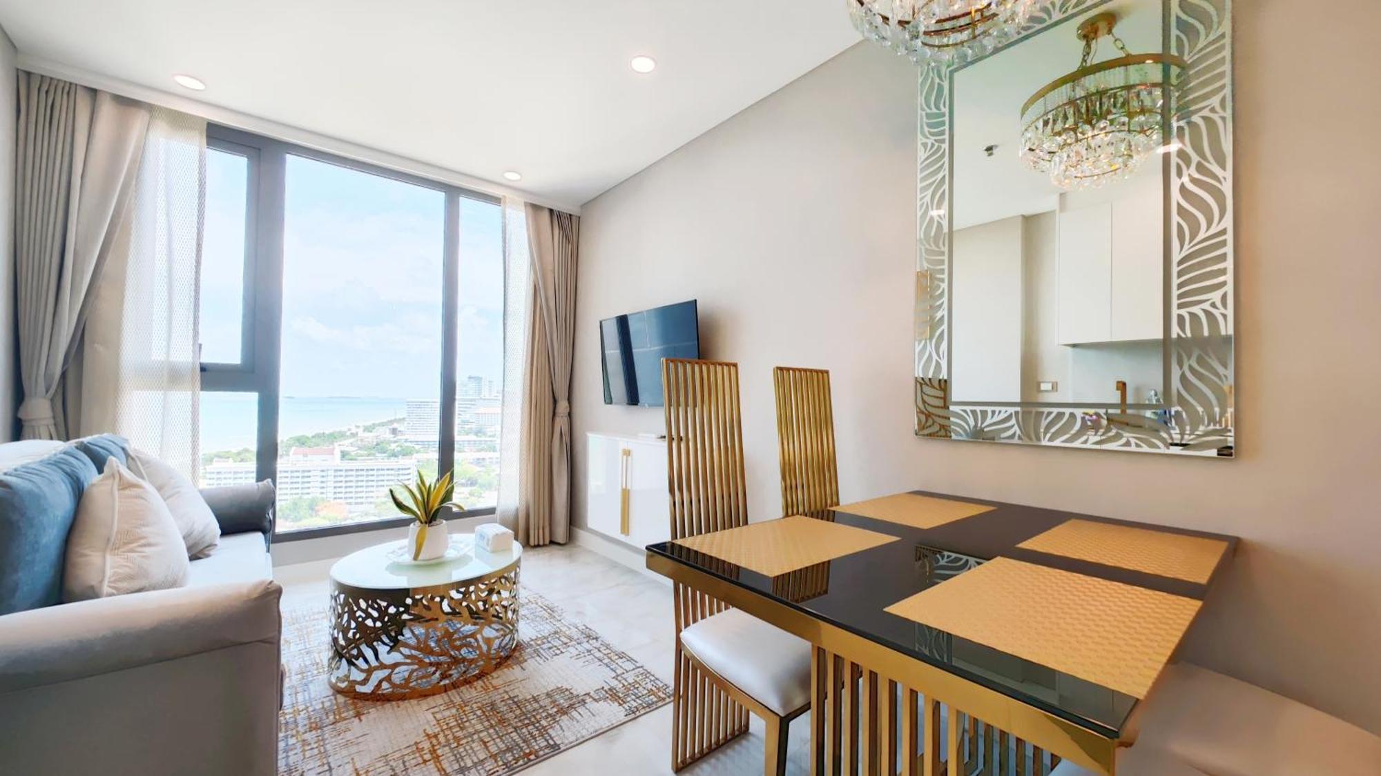 The Astra Sky River Apartment หาดจอมเทียน ภายนอก รูปภาพ