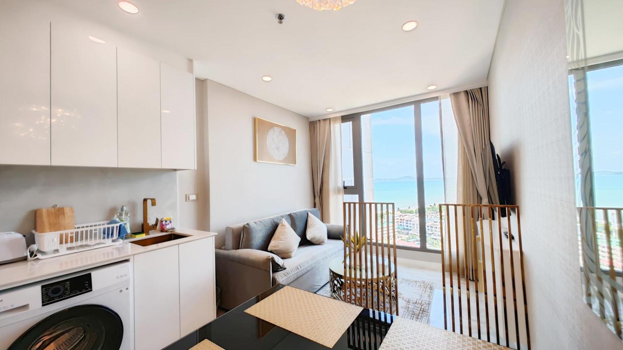 The Astra Sky River Apartment หาดจอมเทียน ภายนอก รูปภาพ